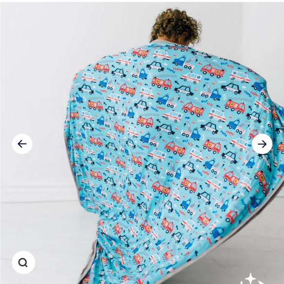 Little Sleepies cloud blanket - Picture 4 of 5